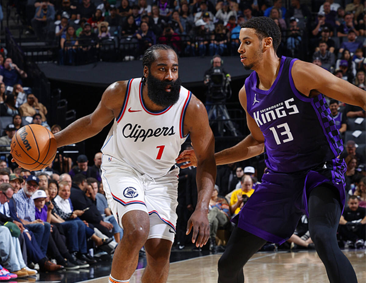 哈登状态起伏不定，快船化学反应仍待磨合 